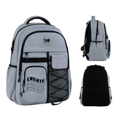 Рюкзак GoPack Education Teens 184 сірий GO26-184L-2