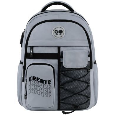 Рюкзак GoPack Education Teens 184 сірий GO26-184L-2