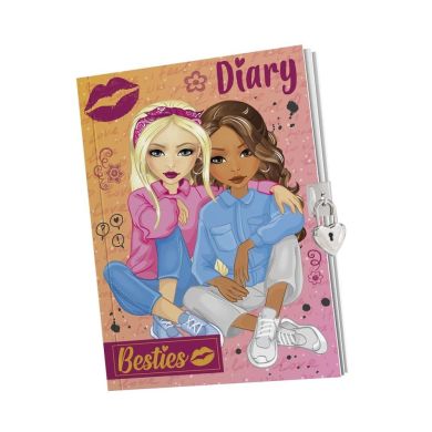 Дневник А5 с замочком (60 листов) Besties арт 961021