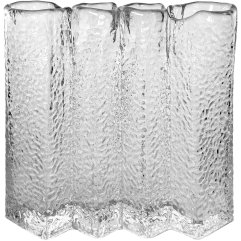 Скляна ваза на 4 отвори, прозора h20см Shishi AS 70865