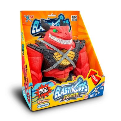 Стретч-игрушка ELASTIKORPS серии &laquo;Maxy Fighter 3: Extra Force&raquo; КРАСНЫЙ ДРАКОН MAX-REDGALL