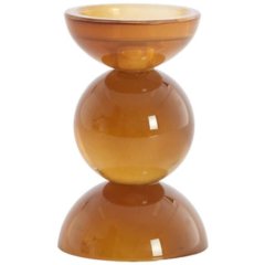 Свічник &Oslash;9,5x15,5 см ITINGA, скло, молочно-темно-коричневе Light&Living 6073883