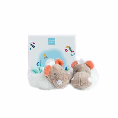 Тапочки Doudou Tropicool Бегемот DC3444