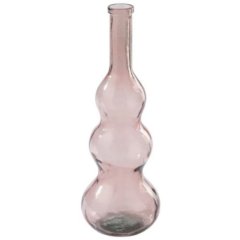 Ваза напольна SALMON рожева (26,5x26,5x75cм) J-LINE 62698