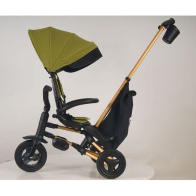 Велосипед складаний триколісний дитячий Nova+ Rubber Gold Mat Military Green S700-13Nova+RubberGreenGo