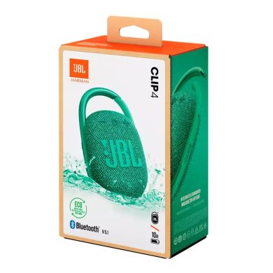 Акустична система портативна Clip 4 Eco Green JBL JBLCLIP4ECOGRN