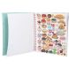 Альбом для раскрашивания с наклейками TOPModel Cake & Bake Colouring Book With Sequins 0413386