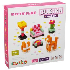 Дерев&rsquo;яний конструктор Cubika World &laquo;Будинок кішки&raquo; 15313