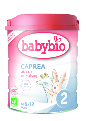 Дитяча суха молочна суміш на козячому молоці BabyBio Caprea-2 від 6 до 12 міс 800 мл 58052 3288131580524