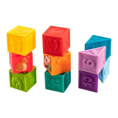 Іграшка для малюків Baby Team «Кубики» розвиваючі 8870
