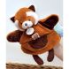 Игрушка-марионетка на руку Руда Панда, 25 см DouDou DC3988