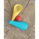 Игровой набор Quut Cuppi для песка и снега Зеленый и желтый совочки, розовый мячик 170365