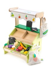 Ігровий набір Tender Leaf Toys Farmers Market Stall дерев'яний TL8251
