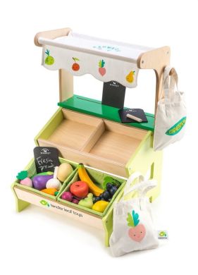 Ігровий набір Tender Leaf Toys Farmers Market Stall дерев'яний TL8251