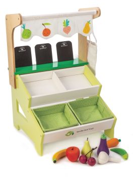 Ігровий набір Tender Leaf Toys Farmers Market Stall дерев'яний TL8251
