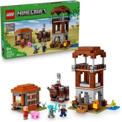 Конструктор Аванпост розбійників та спустошувач LEGO Minecraft 21278