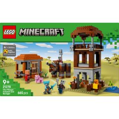 Конструктор Аванпост розбійників та спустошувач LEGO Minecraft 21278