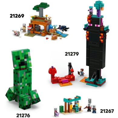 Конструктор Аванпост розбійників та спустошувач LEGO Minecraft 21278