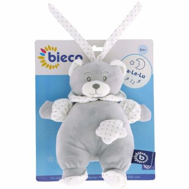 Музыкальный мобиль Bieco Cosmo Bear Серый мишка 17010082, Серый