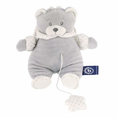 Музичний мобіль Bieco Cosmo Bear Сірий ведмедик 17010082, Сірий