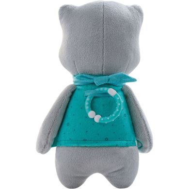 М'яка іграшка для сну MyHummy Teddy Bear Lena з датчиком сну 5907637944460, Сірий