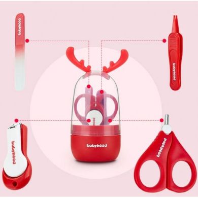 Набор Babyhood косметический для новорожденных Голубой BH-901B, Голубой