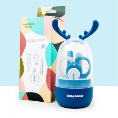 Набор Babyhood косметический для новорожденных Голубой BH-901B, Голубой
