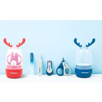 Набор Babyhood косметический для новорожденных Голубой BH-901B, Голубой