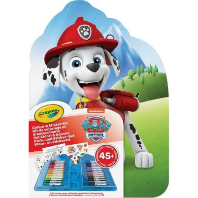 Переносний набір для малювання Paw Patrol з фломастерами та розмальовками 04-0783
