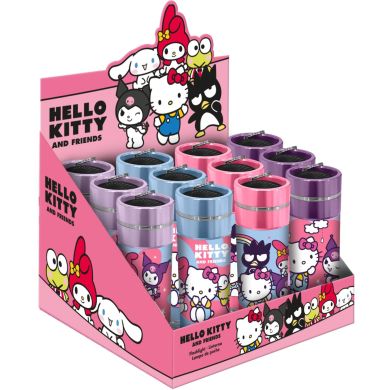 Разноцветный алюминиевый светодиодный фонарик hello kitty kids licensing hk50196