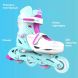 Роликові ковзани Neon Inline, розмір 34-37, бірюзовий NT08T4