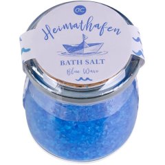 Сіль для ванни HEIMATHAFEN 125 г в склянці з пробкою, аромат: Синя хвиля ACCENTRA 5055168 4015953667435