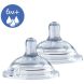 Соска силіконова Natural Feeling(STEP UP NEW), від 6 місяців швидкий потік 2 шт CHICCO Chicco 81047.20