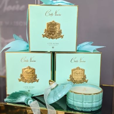 Свічка Blue Art Deco ямайський лайм Cote noire GML45001