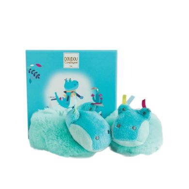 Тапочки крокодилячі DouDou Tropicool з подарункової коробкою DC3443