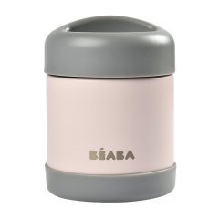Термос Beaba 300 мл, розово-серый Beaba 912908, Розовый