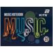 Зошит для нот А5, 20 л, Music K26-405