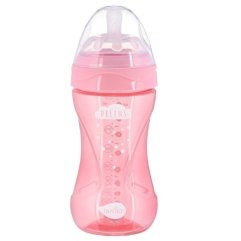 Дитяча антиколькова пляшечка Nuvita Mimic Cool 250 мл рожева NV6032PINK, Рожевий