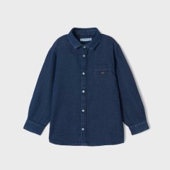 Джинсова сорочка Better Cotton для хлопчика Mayoral 92 Синій 4112