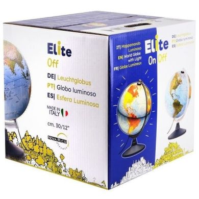 Глобус Tecnodidattica ELITE 30 см з підсвіткою (українська мова) Tecnodidattica 6994855