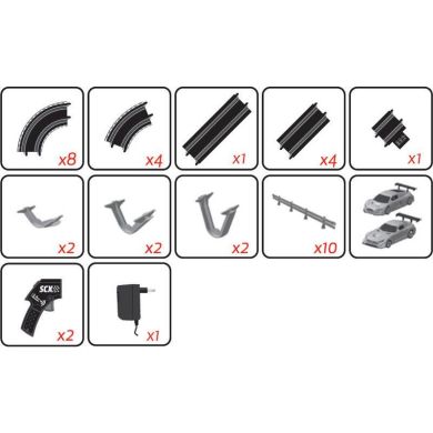 Гоночний електричний трек SCX Sport 1:43 GT 4,4 м SCX Scalextric C10305X500