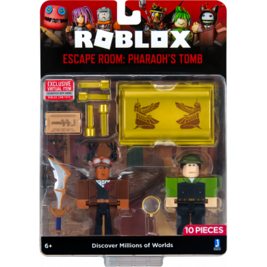Ігрова колекційна фігурка Jazwares Roblox Game Packs Escape Room: The Pharoah's Tomb W8 ROB0336