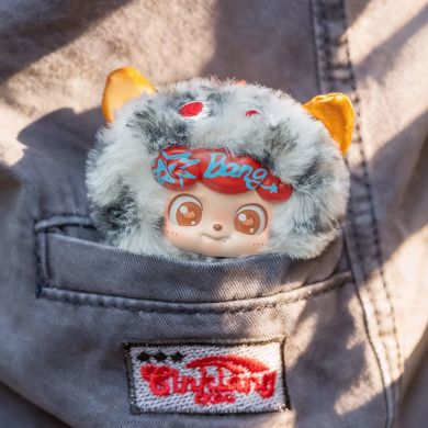 Коллекционная мягкая игрушка с кольцом POP TOP JOTOYS серии Q.Kid КОСМОВОЛНЫ (в дисп., в асс.) JO-2025044