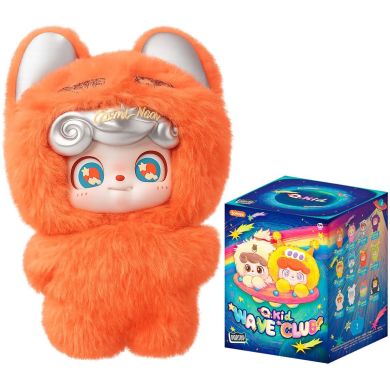 Коллекционная мягкая игрушка с кольцом POP TOP JOTOYS серии Q.Kid КОСМОВОЛНЫ (в дисп., в асс.) JO-2025044