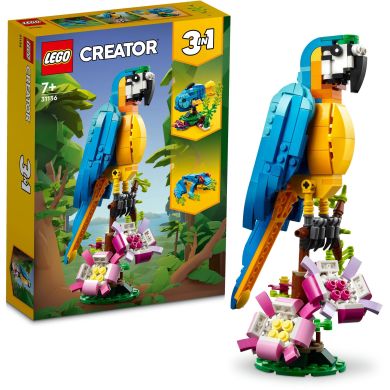 Конструктор Екзотичний папуга 253 деталі LEGO Creator 31136