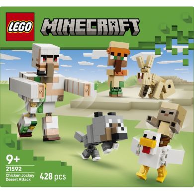 Конструктор Курячий Жокей: атака в пустелі Lego Minecraft 21592