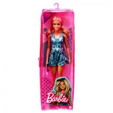 Лялька Barbie Барбі Модниця у комбінезоні з ефектом тай-дай GRB65