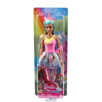 Лялька-єдиноріг у світло-рожевому стилі серії Дрімтопія Barbie Барбі HGR21