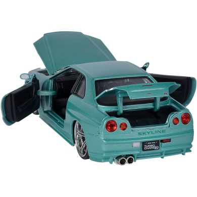 Машина металева Jada &laquo;Форсаж&raquo; Ніссан Скайлайн (2002), масштаб 1:24, 8+ 253203066