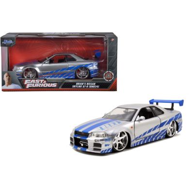 Машина металева Jada Форсаж Ніссан Скайлайн GT-R (2002), масш. 1:24, 8+ 9397158314R00